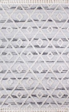 Mavi Krem Modern Kilim