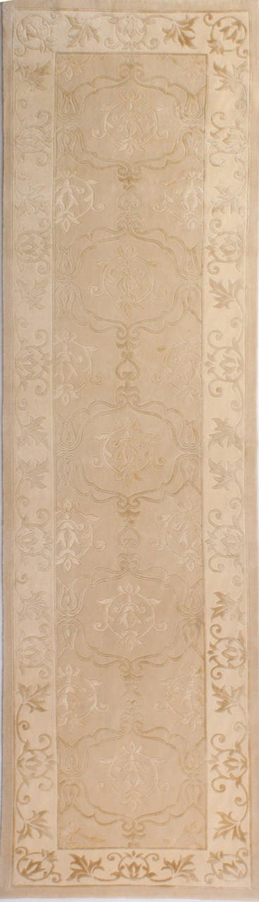 İpek Damask Desenli Koridor Halısı