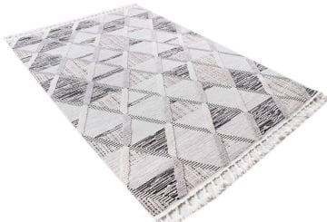 Modern Tasarımlı Gri Kilim