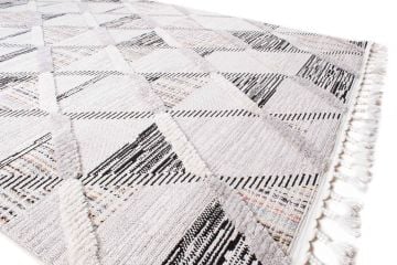 Modern Tasarımlı Gri Kilim