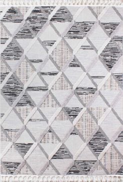 Modern Tasarımlı Gri Kilim