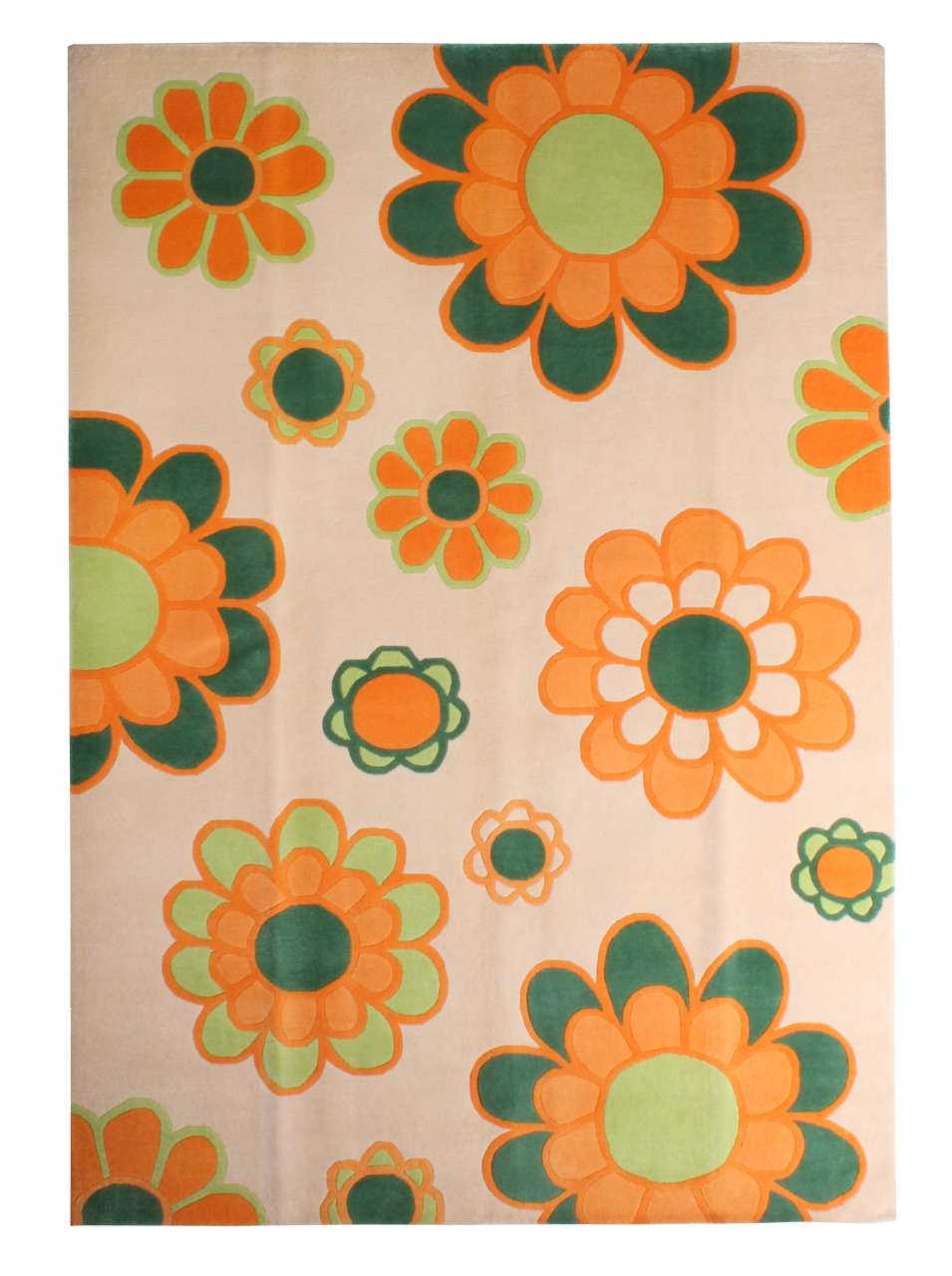 Büyük Çiçekli Halı