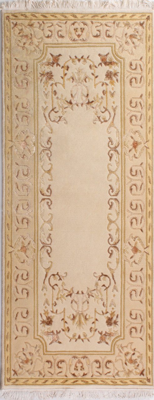 Neoklasik İpekli Koridor Halısı