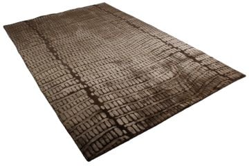 Animalistic Silk Patterned Handmade Carpet