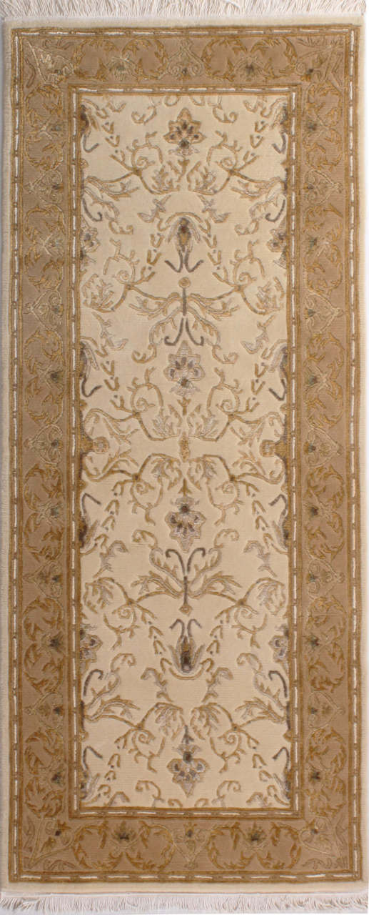 İpek Desenli Dömiklasik Koridor Halısı