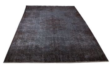 Antrasit Renk Vintage Halı