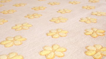 Sarı Çiçekli Kız Çocuk Odası Halısı