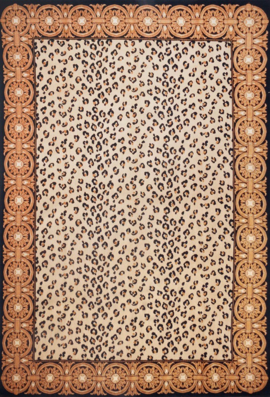 Leopar Desenli Kilim
