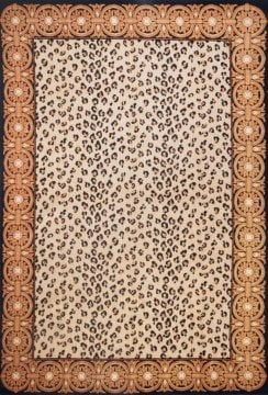 Leopar Desenli Kilim
