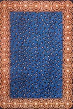 Lacivert Modern Şönil Kilim