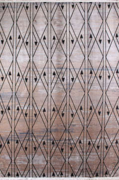 Modern Tasarımlı Parlak Bambu Halı 2.00 x 2.90