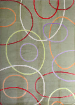 Renkli Modern El Halısı