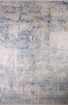 Mavi Desenli Şık Salon Halısı