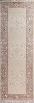 Dömiklasik İpekli El Dokuması Koridor Halısı
