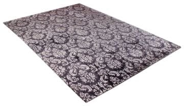 Damask Desenli İpekli El Halısı