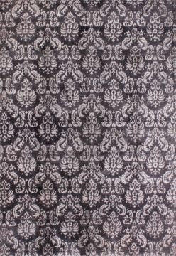 Damask Desenli İpekli El Halısı