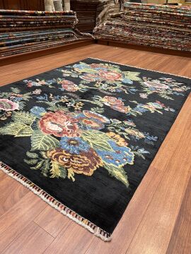 Karabağ Kilimi Desenli El Halısı