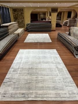 Kendinden Desenli Bambu Halı