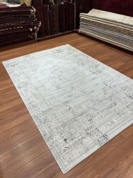 Vintage Klasik Desenli Makina Halısı