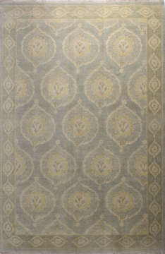 Modern Damask Desenli Tasarım Halı