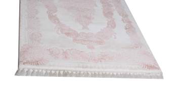 Madalyon Desenli Somon Halı