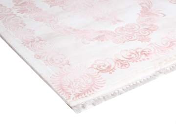 Madalyon Desenli Somon Halı