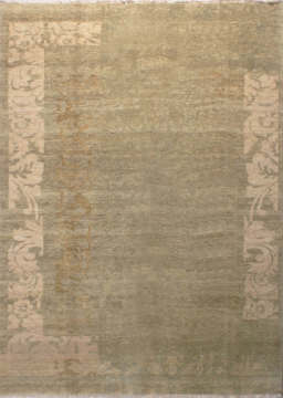 Modern Sakin Tasarım Yün El Halısı