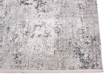 Antique Damask Patterned Bamboo Rug