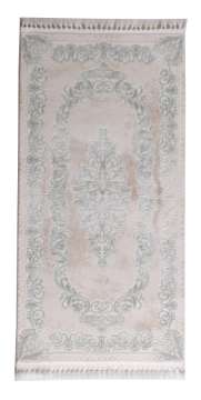 Medallion Blue Patterned Carpet