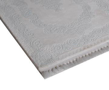 Medallion Blue Patterned Carpet