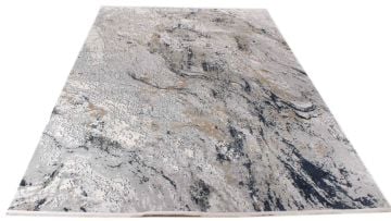 Anthracite Gray Modern Bamboo Carpet