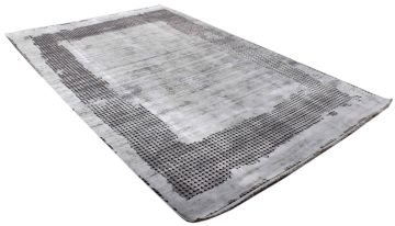 Antique Houndstooth Patterned Bamboo Carpet