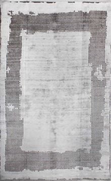 Antique Houndstooth Patterned Bamboo Carpet