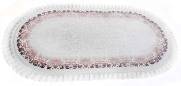 Round Pink Kitchen Rug