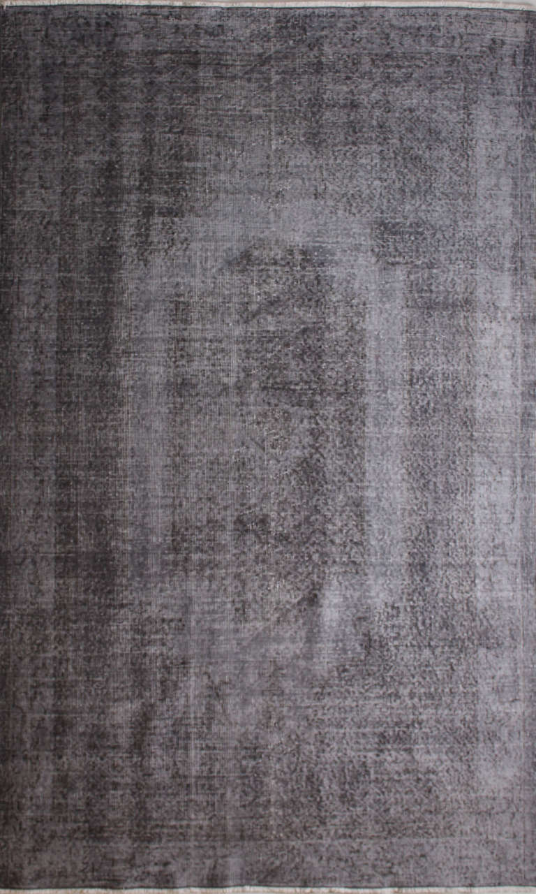 Gri Renk Vintage Halı
