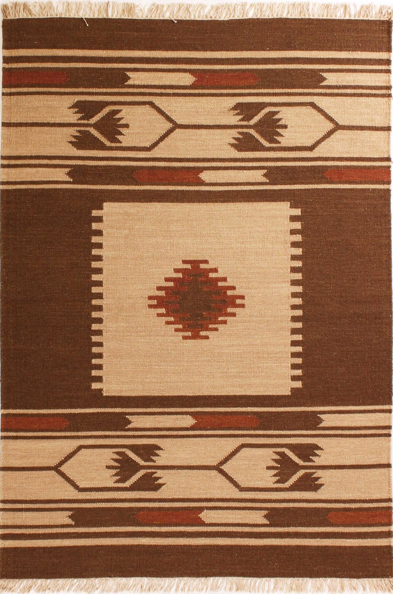 Yöresel Desenli Yün Kilim