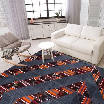 Kilimli Patchwork Halı