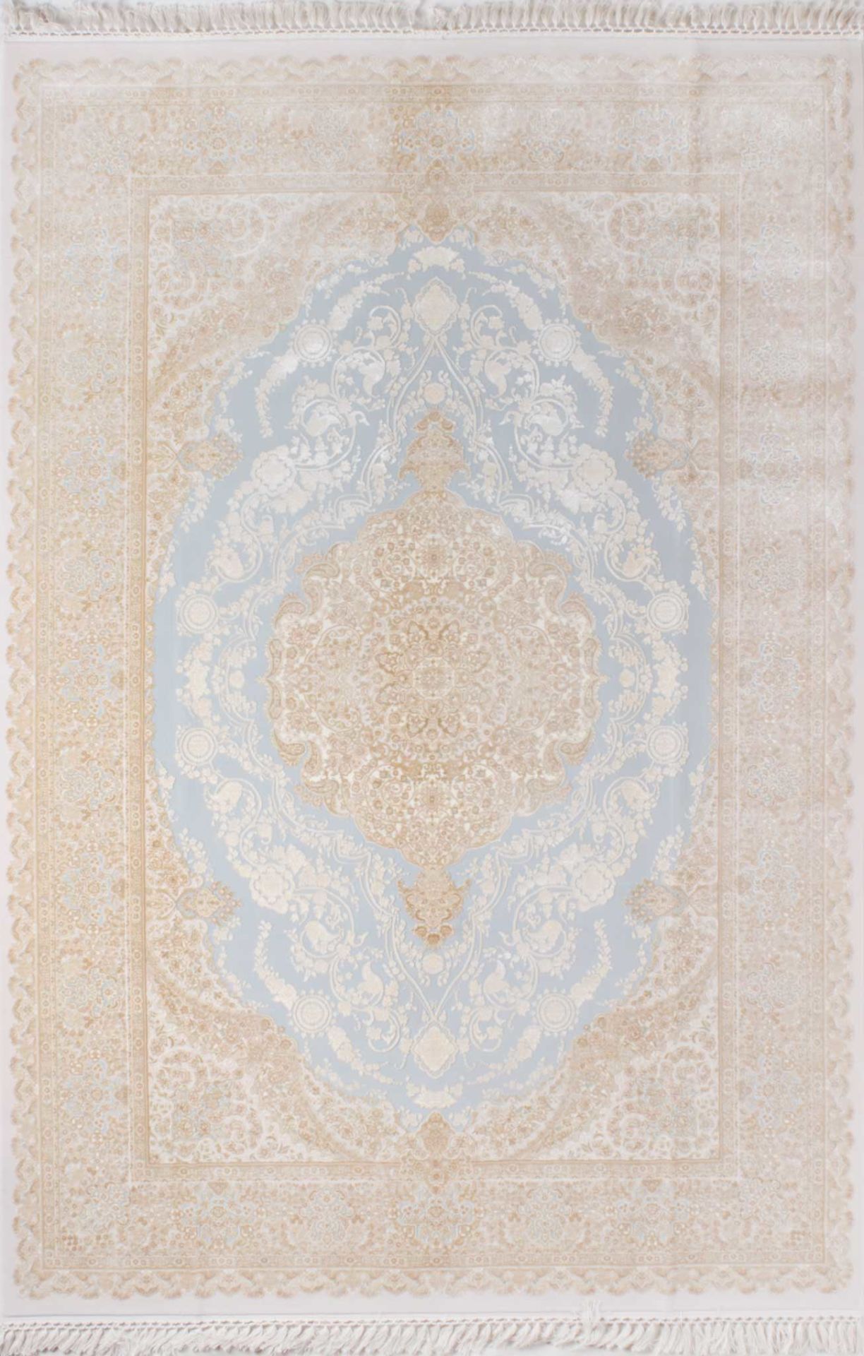 Ortası Mavi Klasik Halı