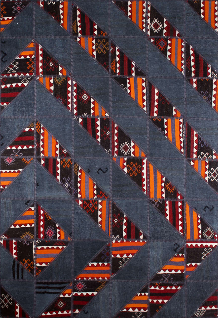 Kilimli Patchwork Halı 1.70 x 2.40