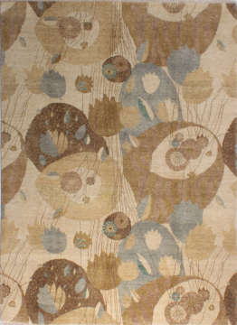 Özel Tasarım El Dokuması Modern Yün Halı