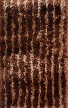 Parlak Kahverengi İpek Shaggy