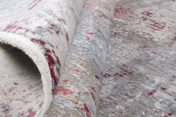 Modern Renkli Bambu Halı