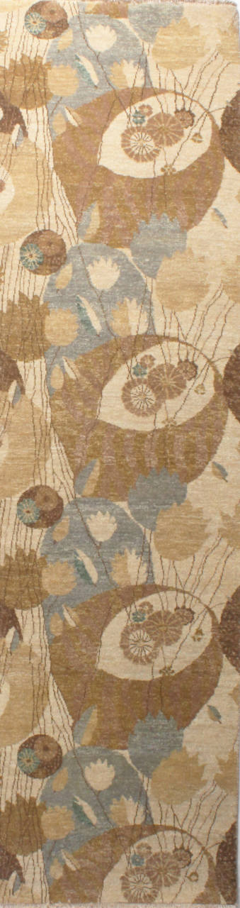 Özel Tasarım El Dokuması Koridor Halısı