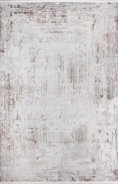 Turuncu Detaylı Modern Halı