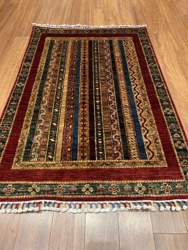 Şal Desenli Küçük Halı