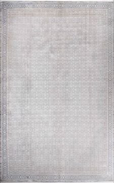 Bej Renkli Tasarım Bambu Halı