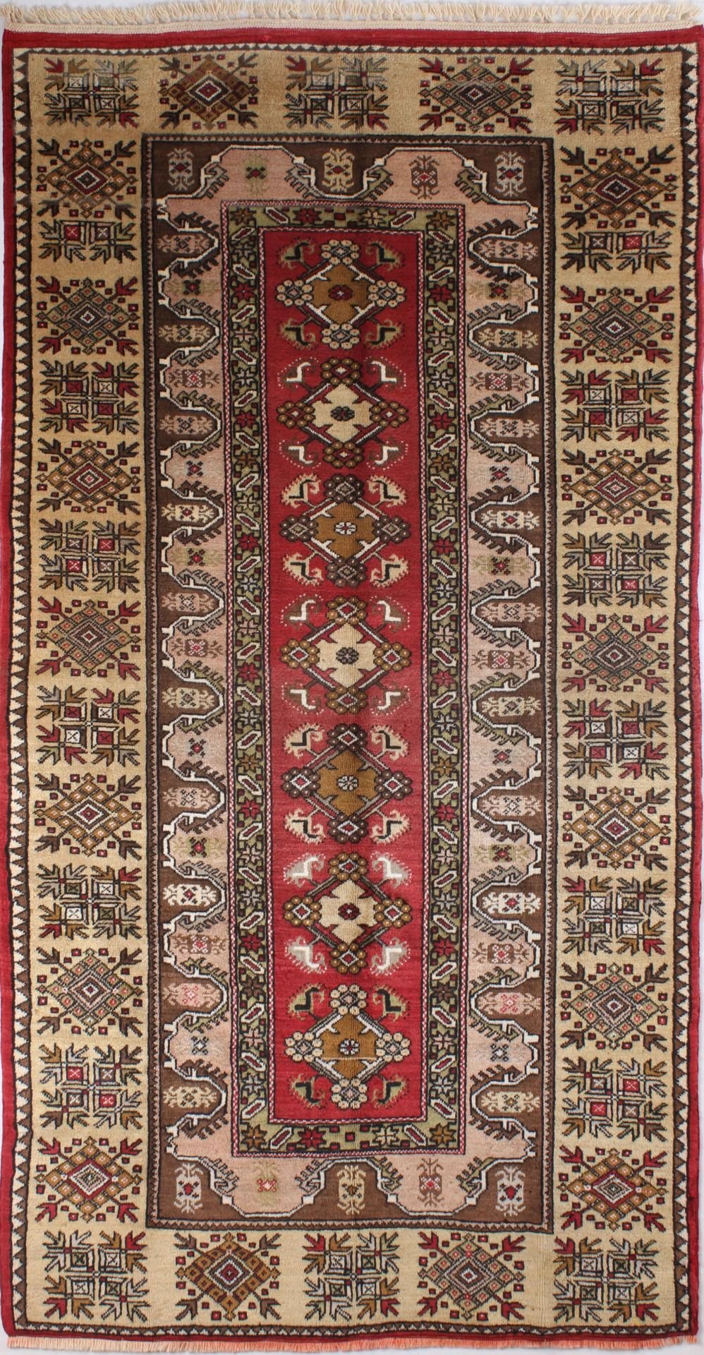 El Dokuması Milas Halısı