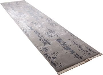 Gri Lacivert Modern Halı
