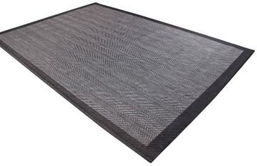 Siyah Renk Hasır Halı