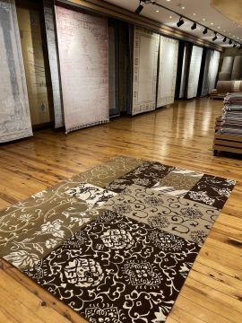 Patchwork Desenli El Dokuma Halı